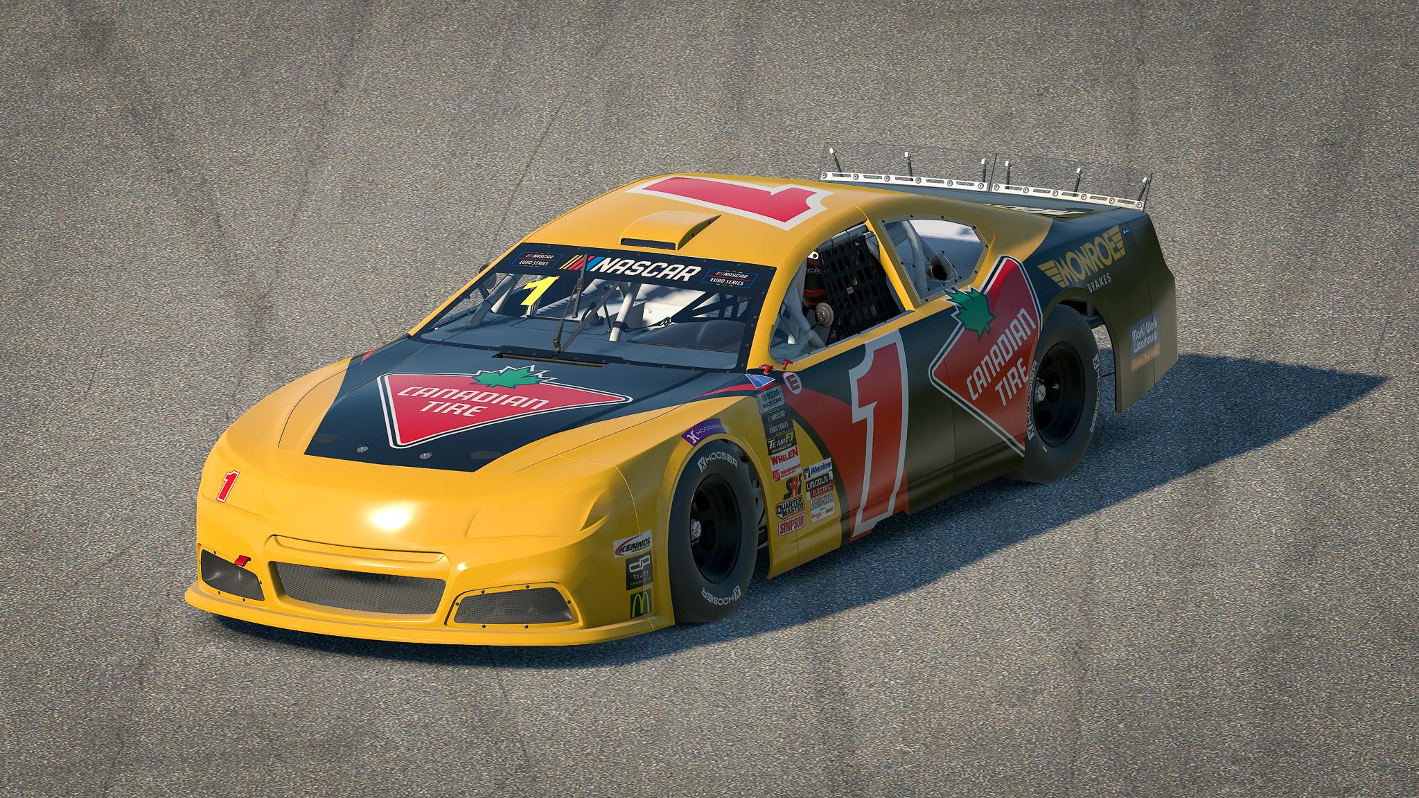 Preview of #1 Peter Gibbons CASCAR Super Series Canadian Tire Euro Nascar by Julian M.