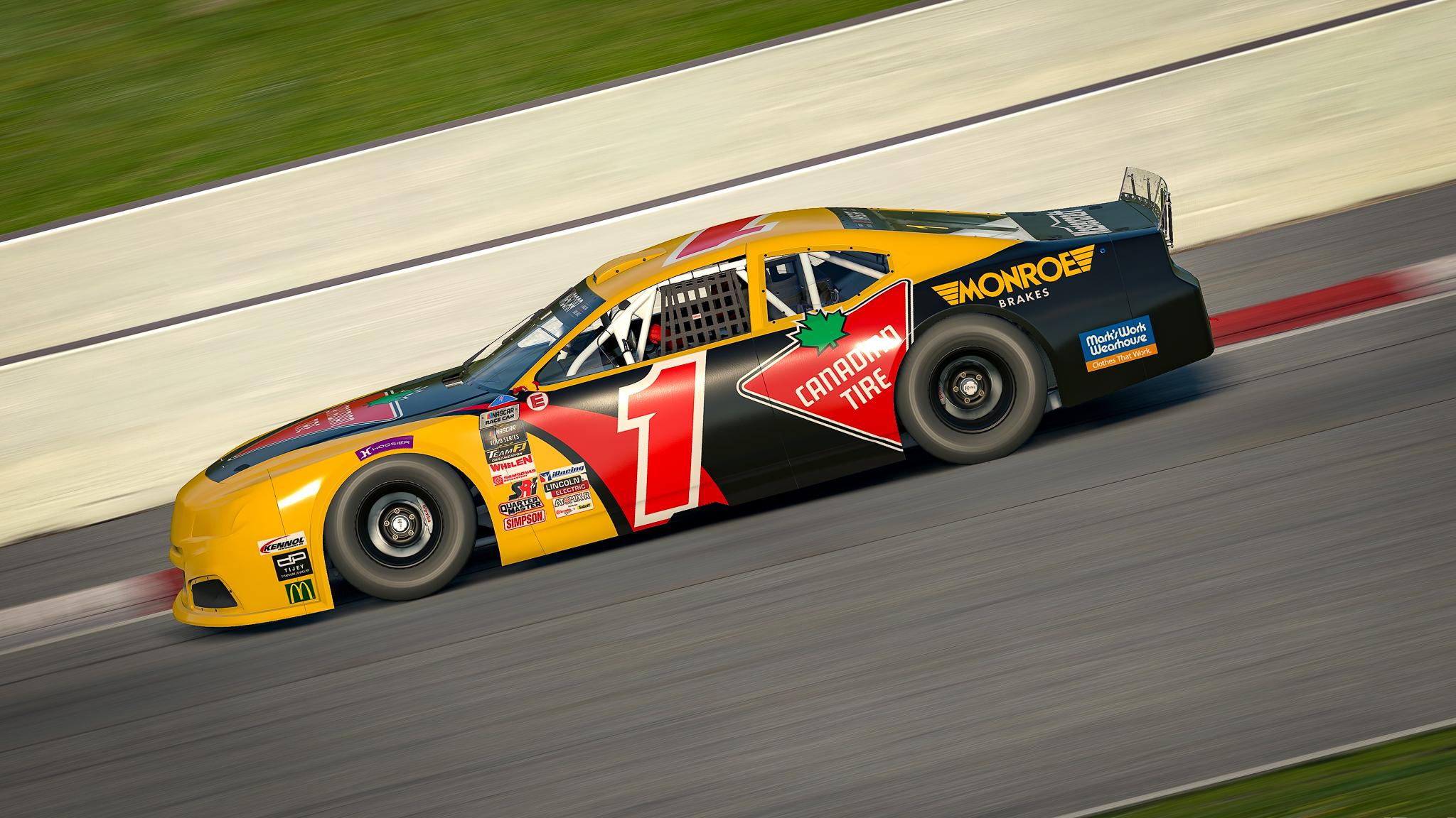Preview of *Sim-Stamped* Peter Gibbons CASCAR Super Series Canadian Tire Euro Nascar by Julian M.