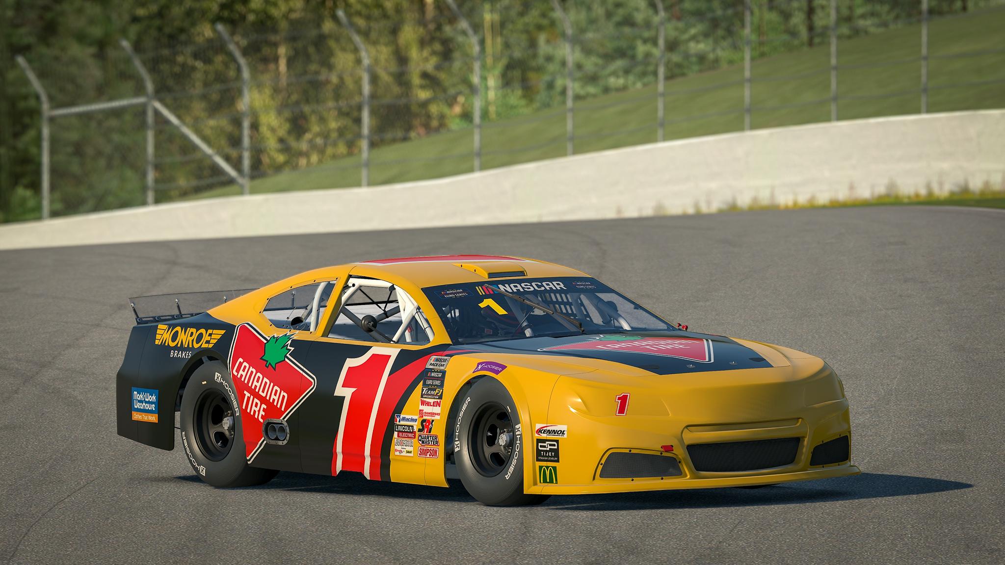 Preview of *Sim-Stamped* Peter Gibbons CASCAR Super Series Canadian Tire Euro Nascar by Julian M.