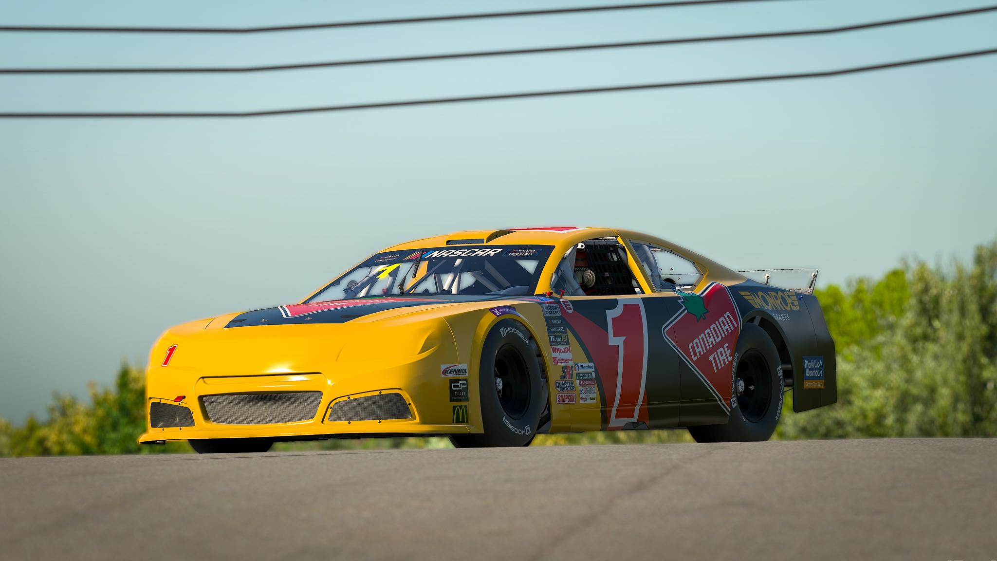 Preview of *Sim-Stamped* Peter Gibbons CASCAR Super Series Canadian Tire Euro Nascar by Julian M.