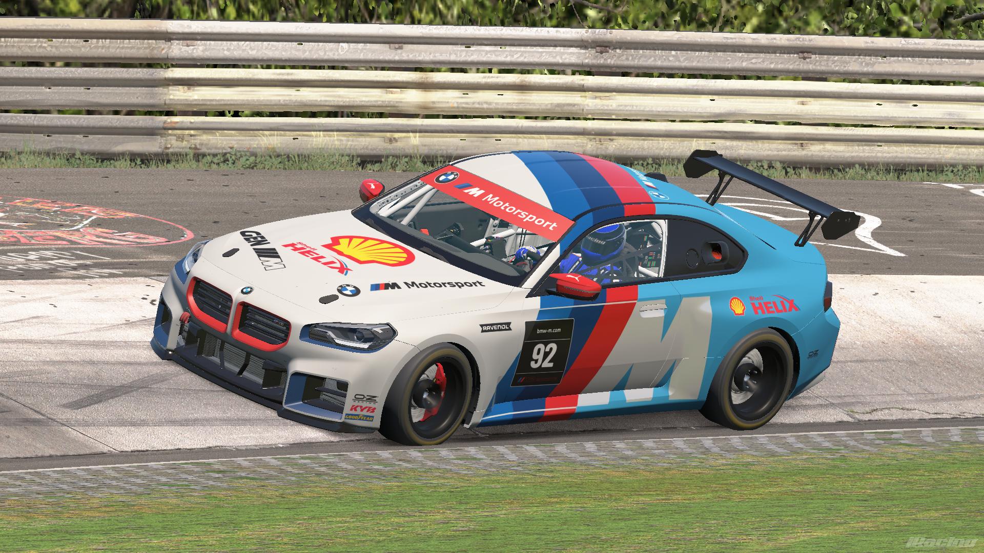 Preview of BMW M2 G87 M Motorsport Custom Livery by Vasil Milushev