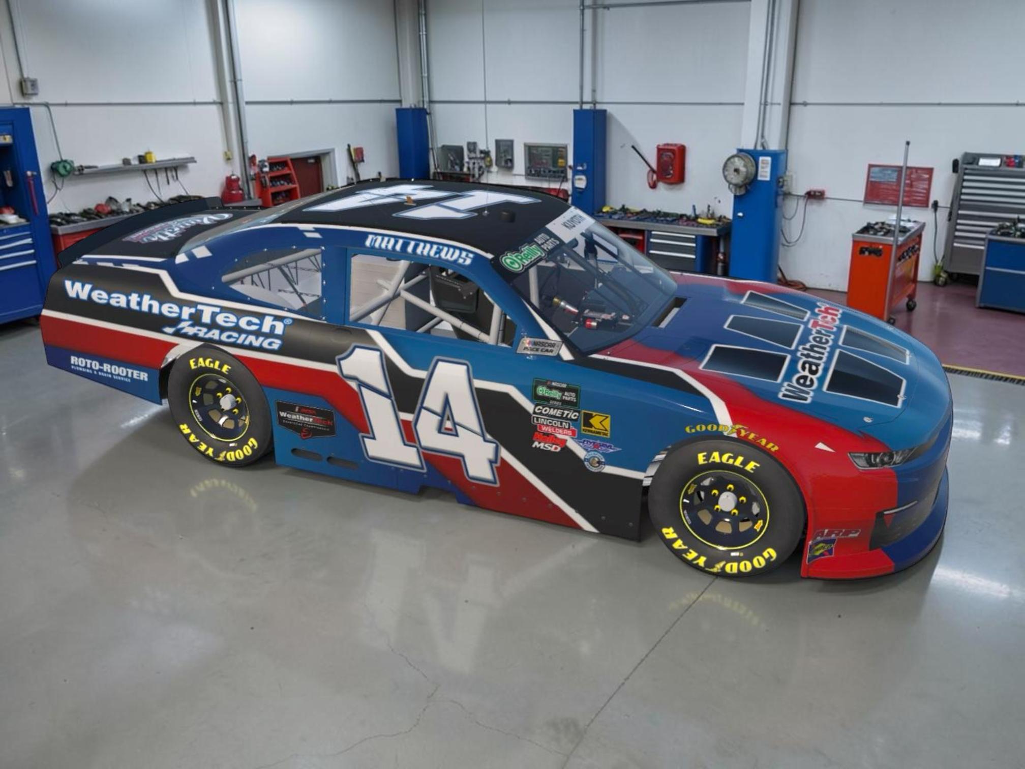 Preview of AM14 WeatherTech Camaro #14 by Billy Kuyoth