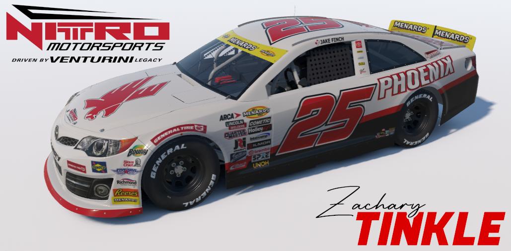 Preview of 2026 Jake Finch #25 Phoenix Construction by Zachary Tinkle