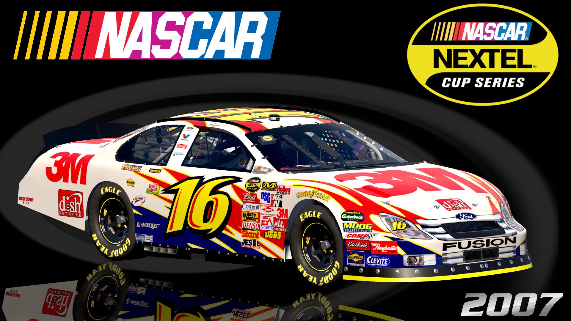 Preview of #16 Greg Biffle 2007 3M Ford Fusion by Christian Budd
