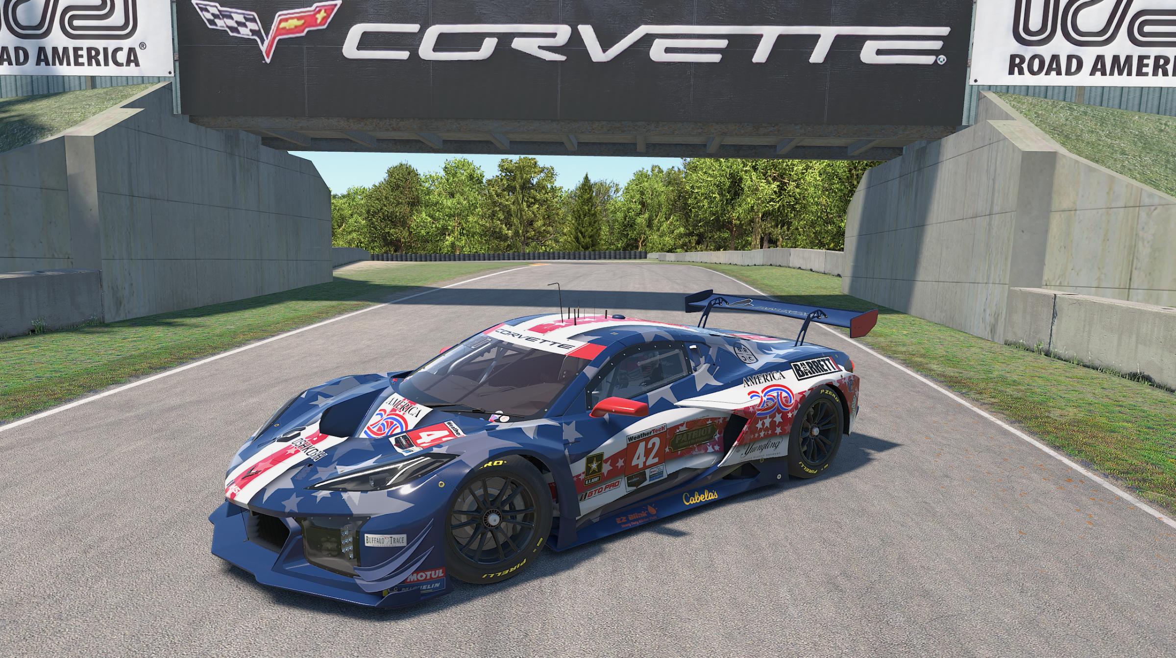 Preview of America 250 Corvette C8R GT3 by Viktor Sterner