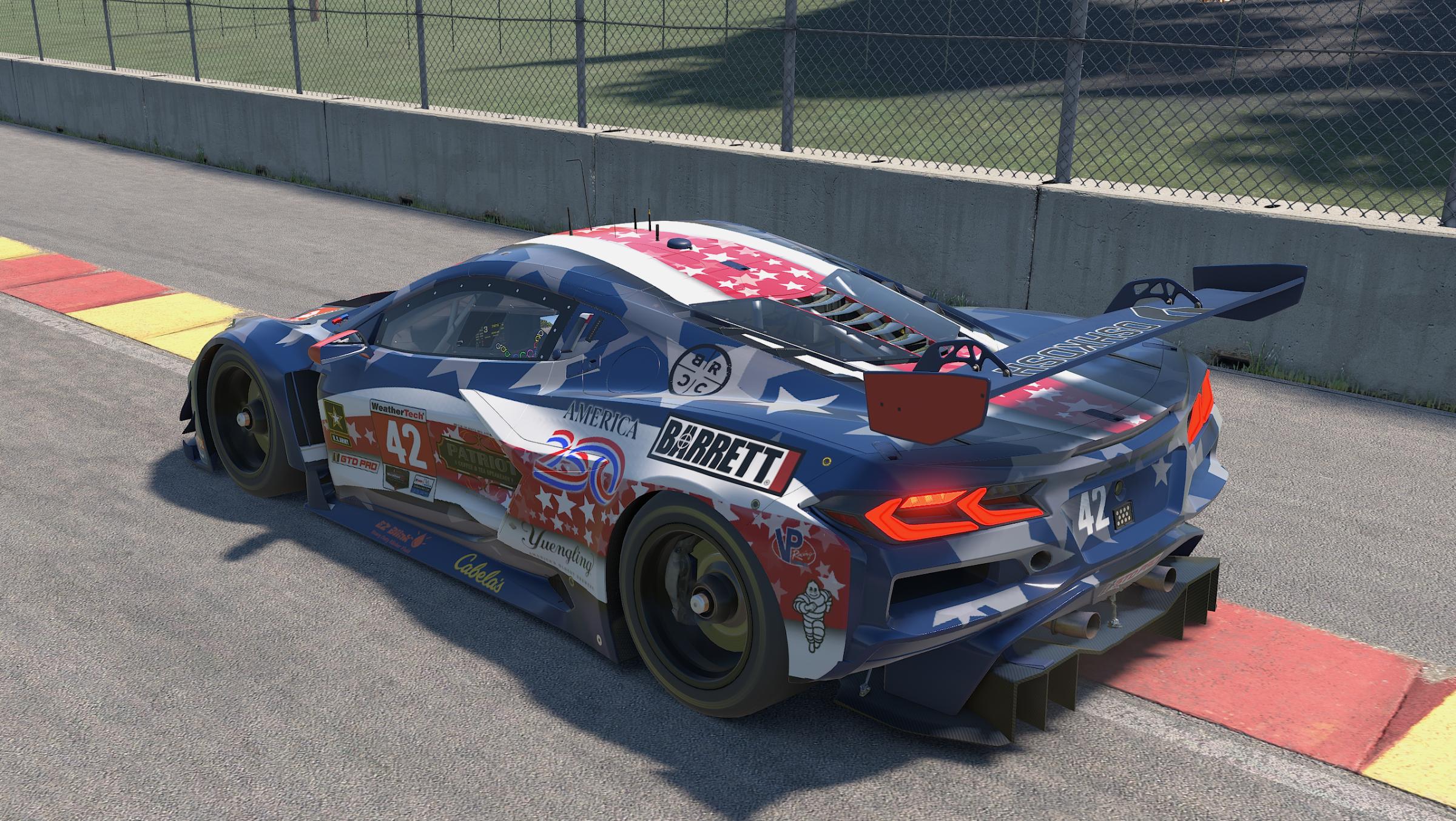Preview of America 250 Corvette C8R GT3 by Viktor Sterner
