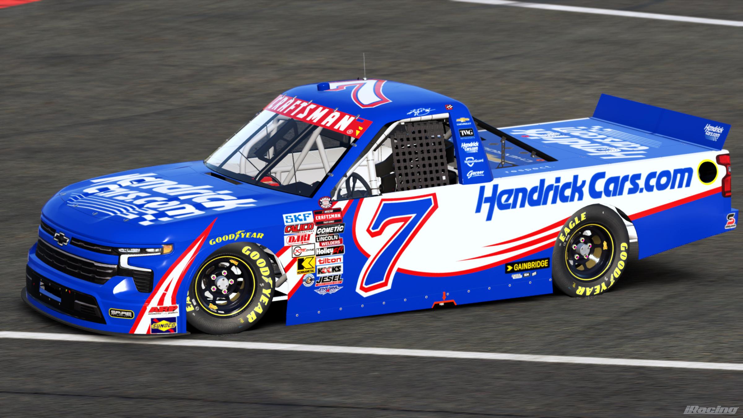 Preview of Kyle Busch 2026 HendrickCars.com Dover (Custom #) by Gary P.