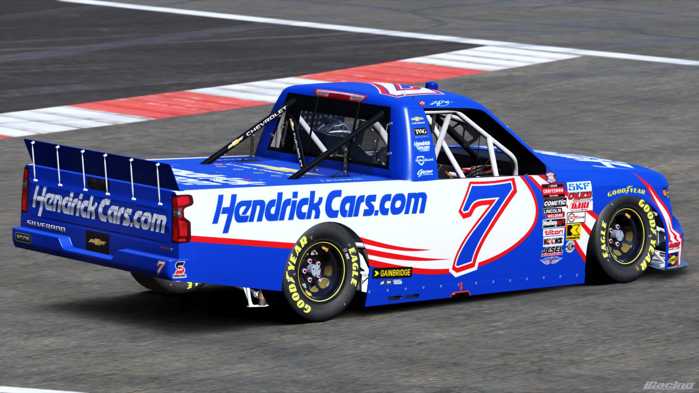 Preview of Kyle Busch 2026 HendrickCars.com Dover (Sim #) by Gary P.