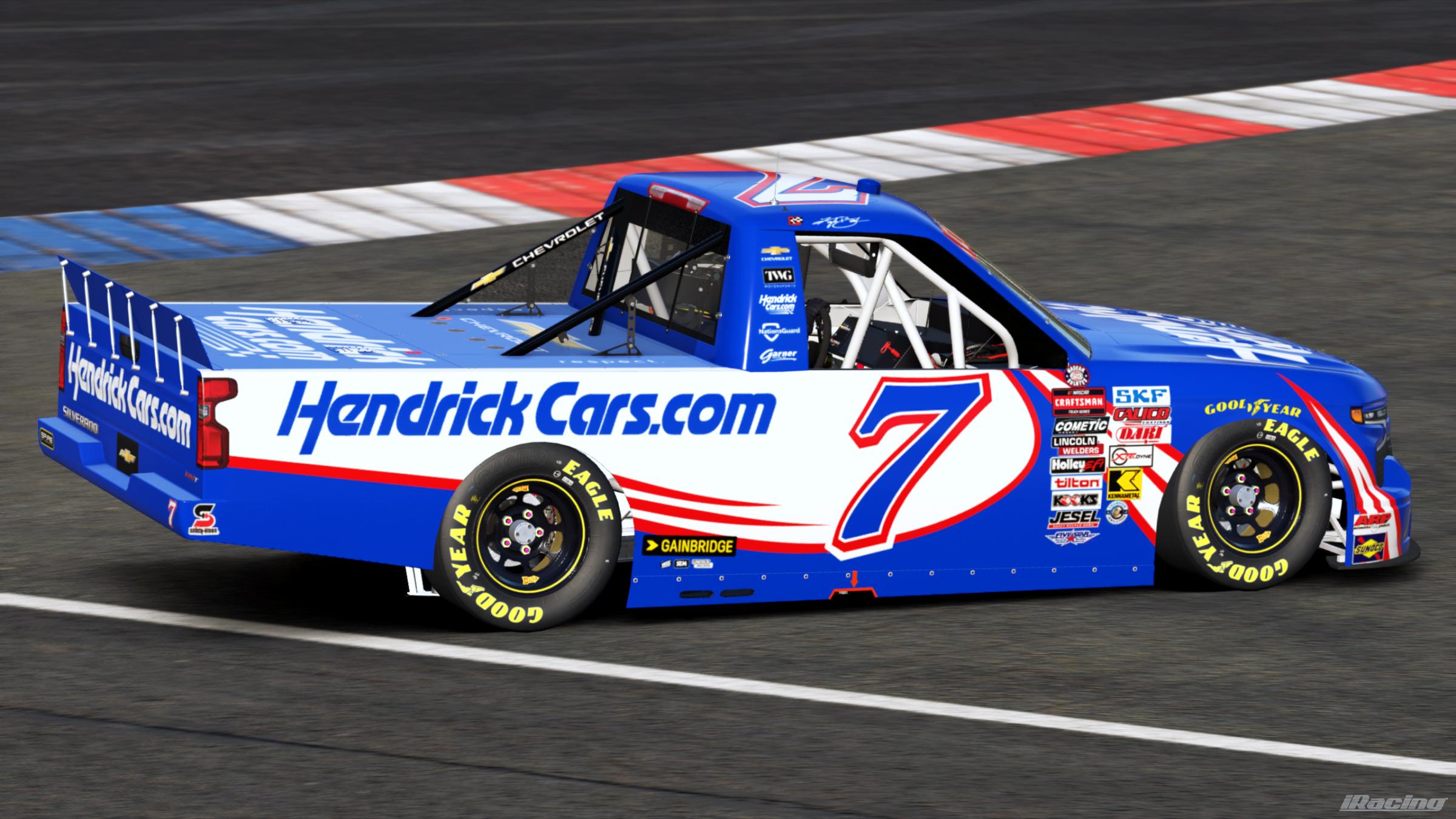 Preview of Kyle Busch 2026 HendrickCars.com Dover (Sim #) by Gary P.