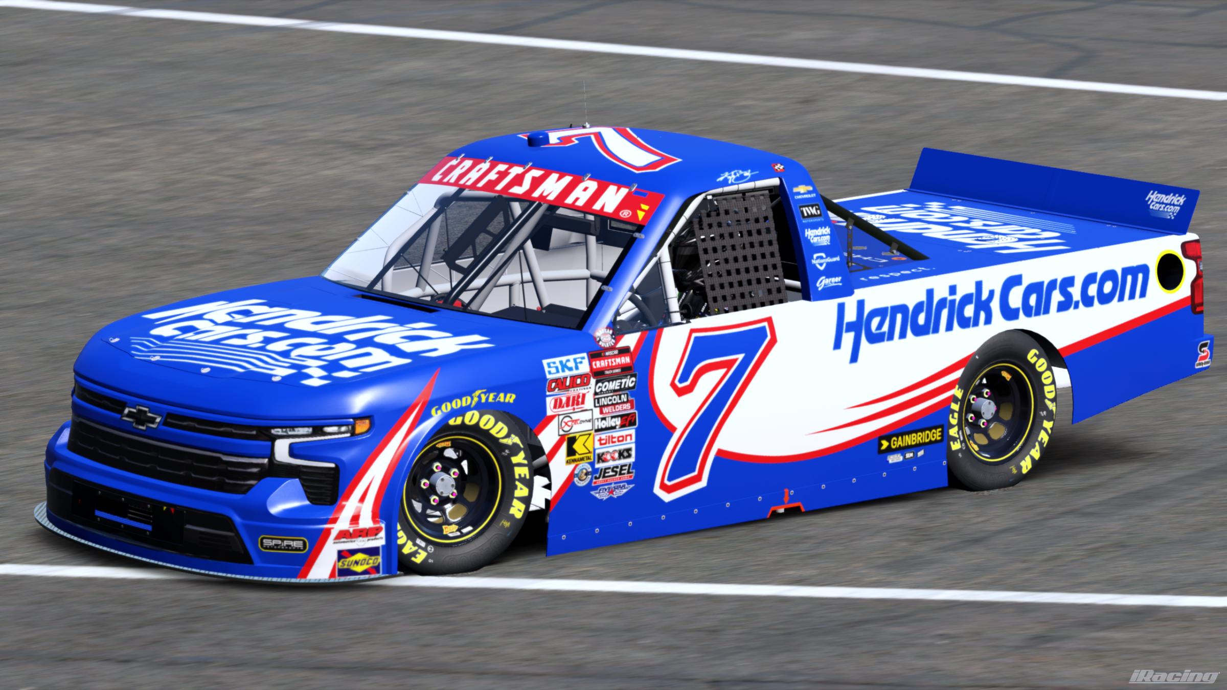 Preview of Kyle Busch 2026 HendrickCars.com Dover (Sim #) by Gary P.