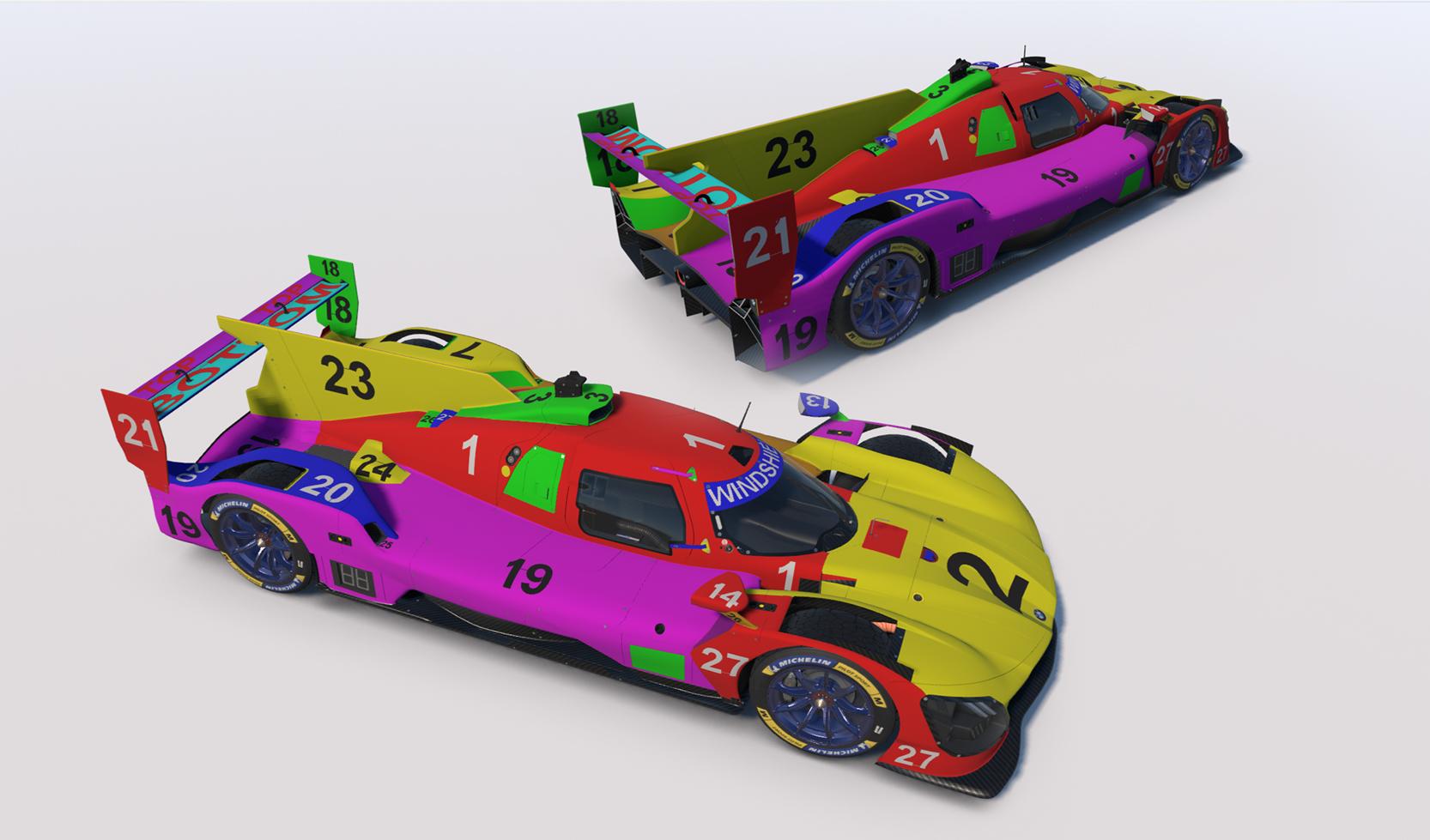 Preview of BMW LMPh Colored and numbered 6 26 by Clyde Coman