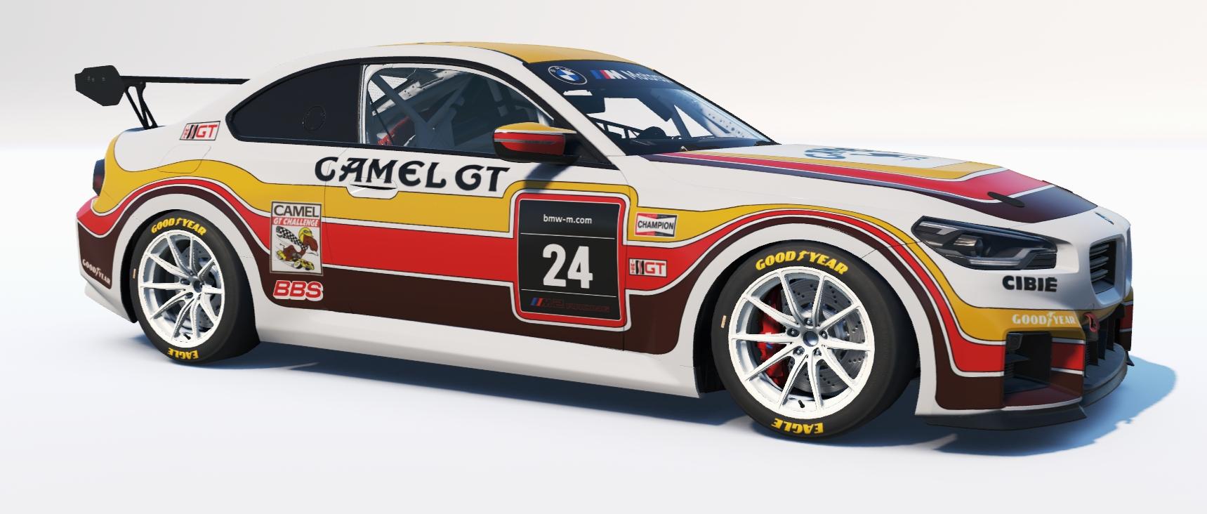 Preview of BMW M2 Racing G87 Camel GT by Don Craig