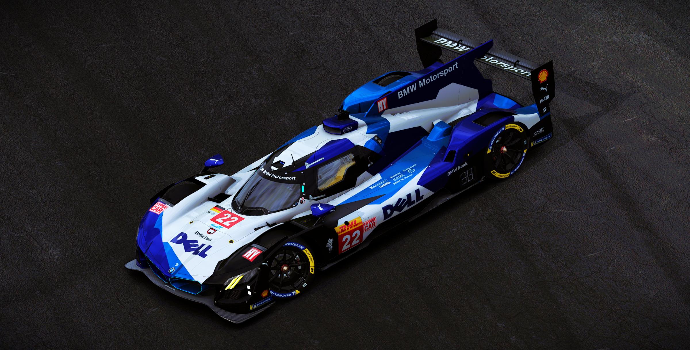 Preview of Sewon Studio - 2026 Dell BMW M Hybrid V8 Concept Livery by Samuel J Ball