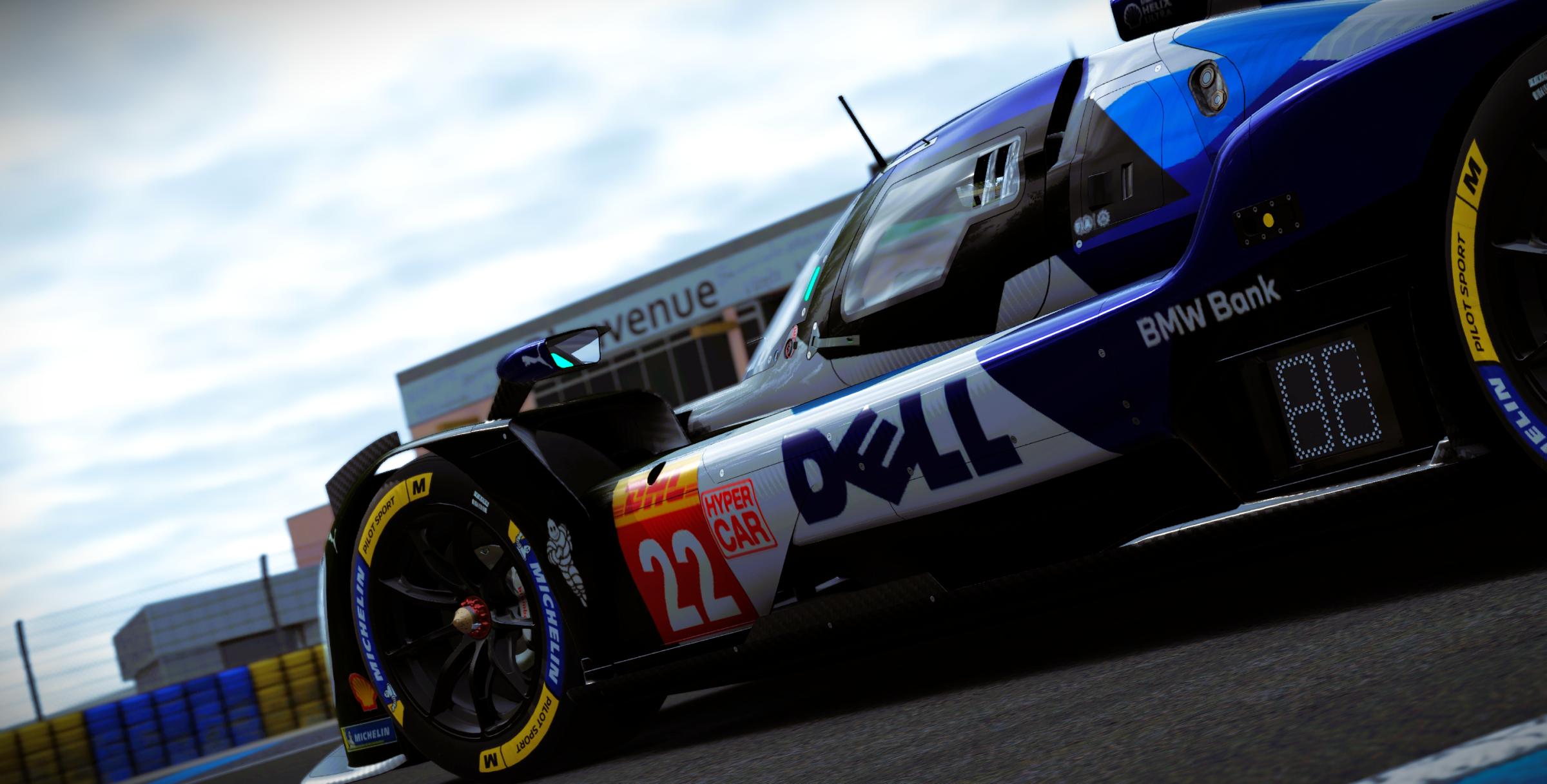 Preview of Sewon Studio - 2026 Dell BMW M Hybrid V8 Concept Livery by Samuel J Ball