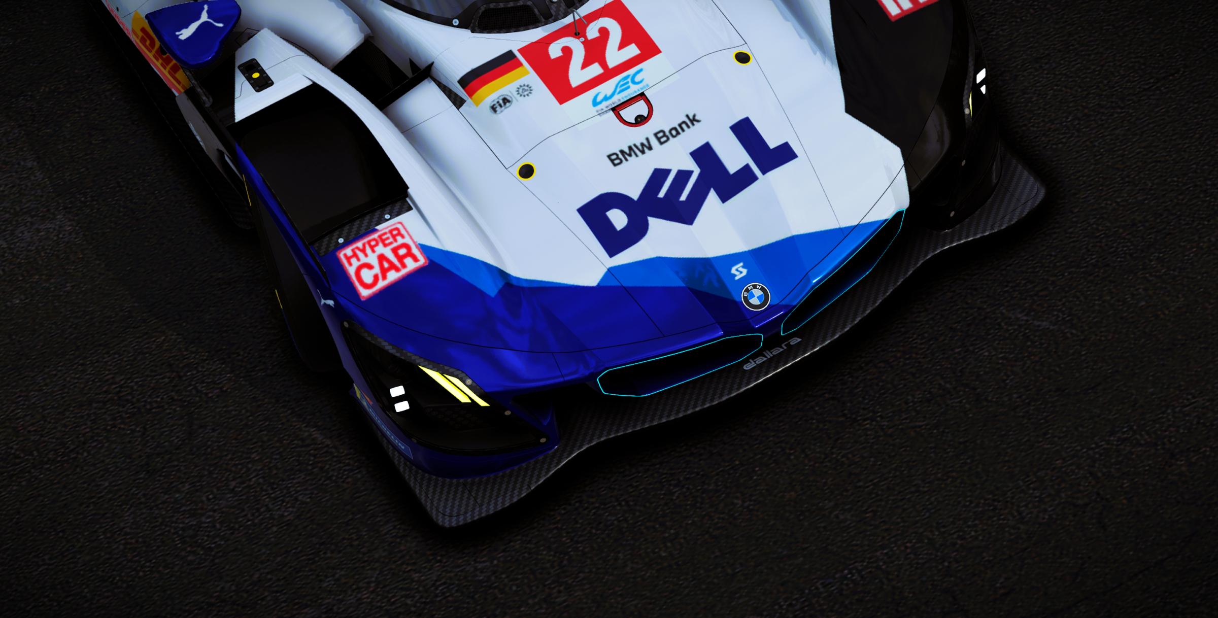 Preview of Sewon Studio - 2026 Dell BMW M Hybrid V8 Concept Livery by Samuel J Ball