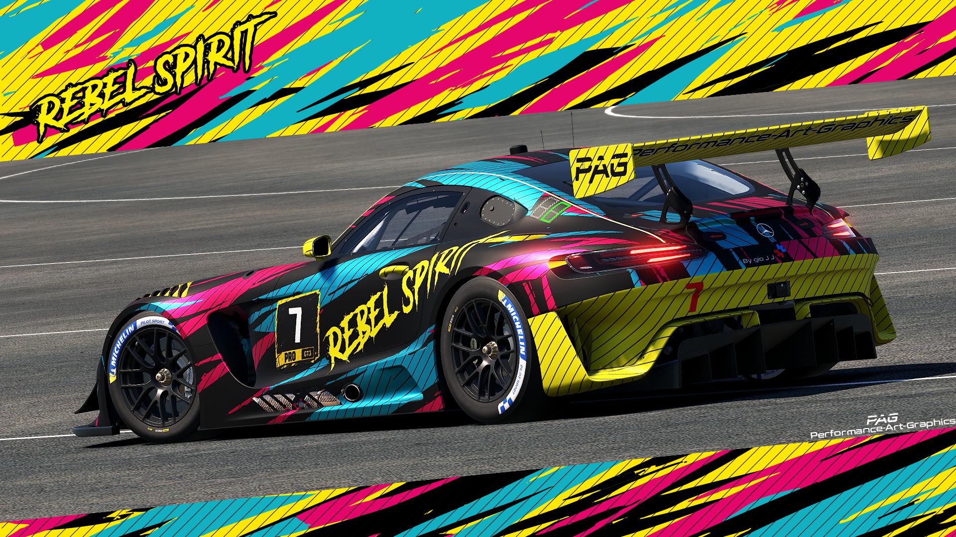 Preview of AMG GT3 2020 Rebel Spirit by Gio J J.