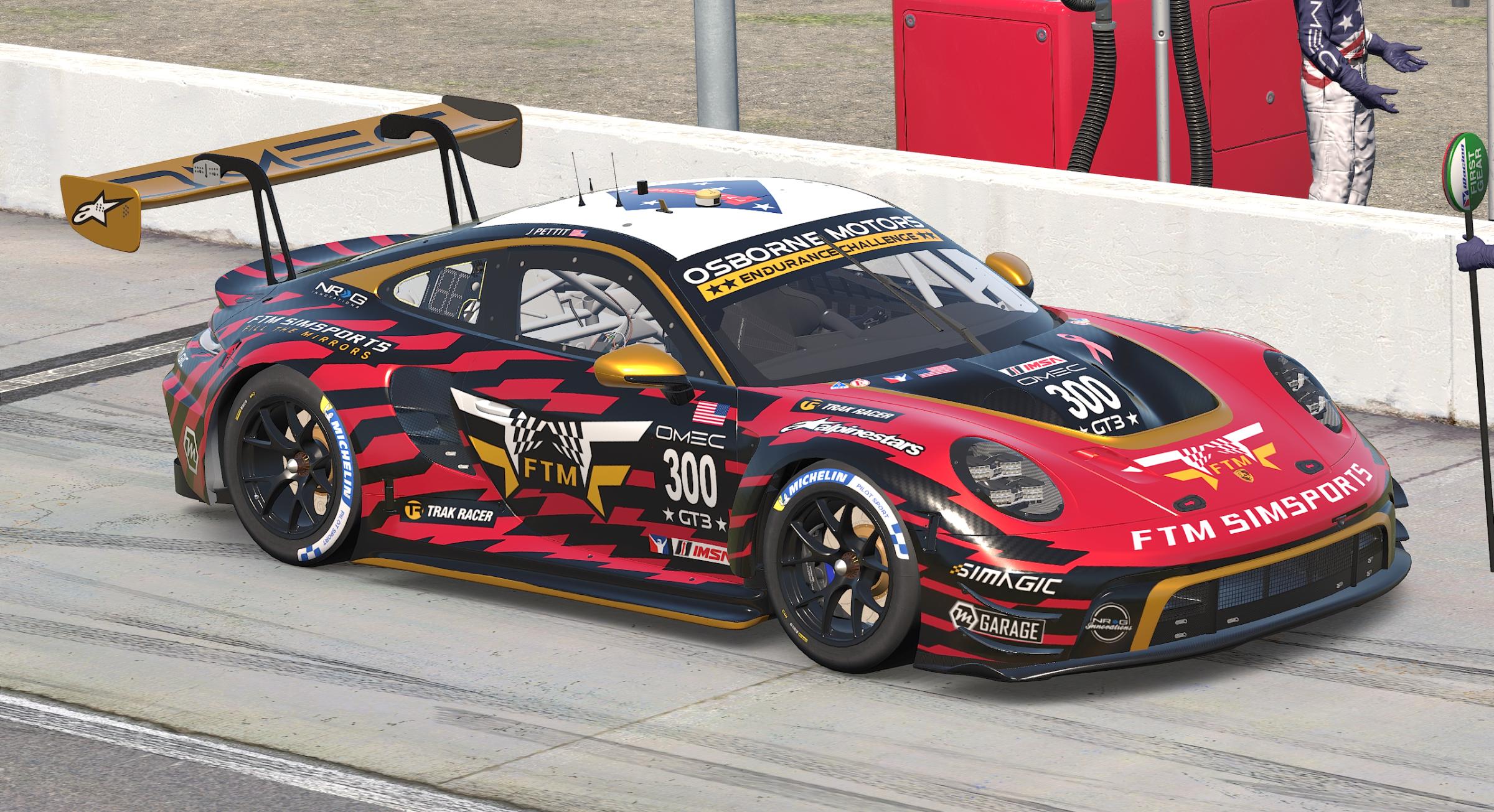 Preview of FtM SimSports Porsche 992 GT3 "Reveille" v1.0 by Patrick Cantrell