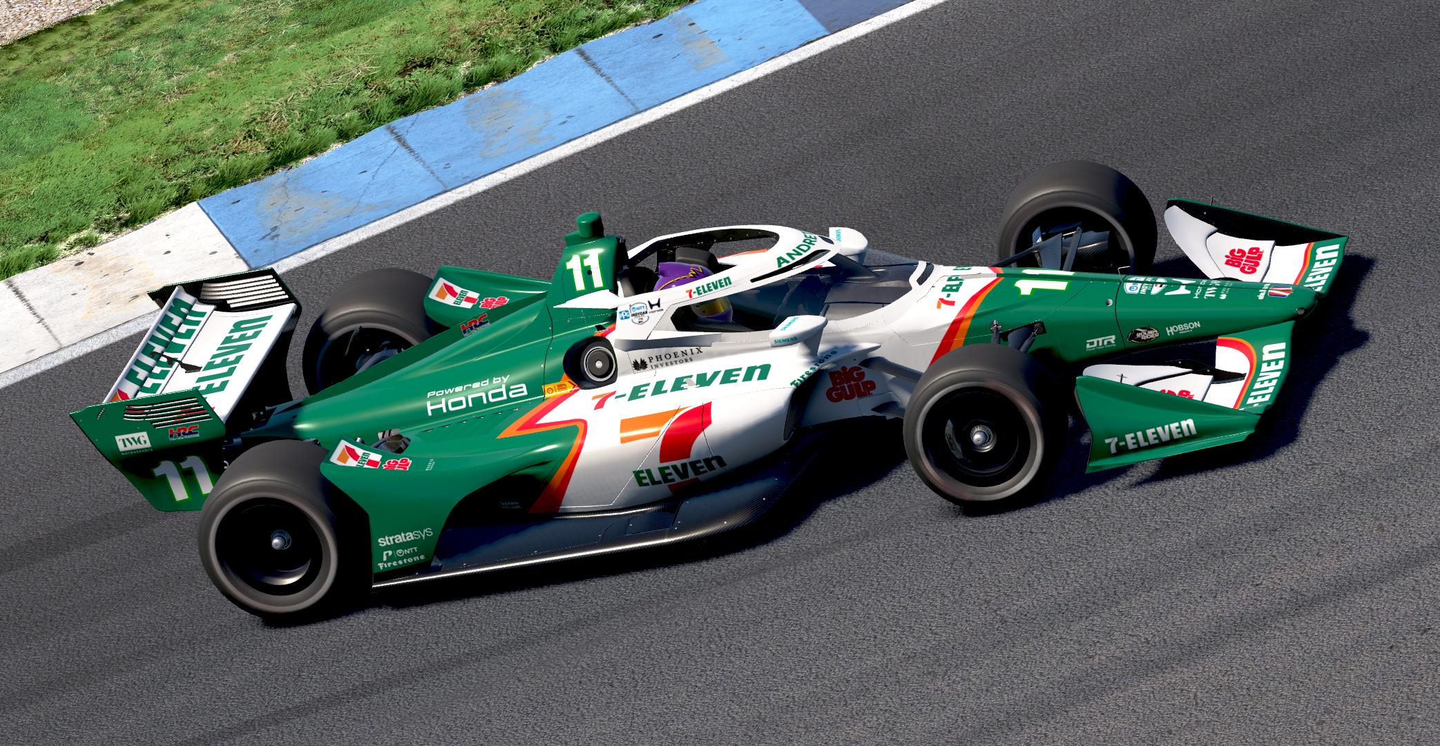 Preview of Andretti Autosport 7-Eleven fictional by Tyler Tucker