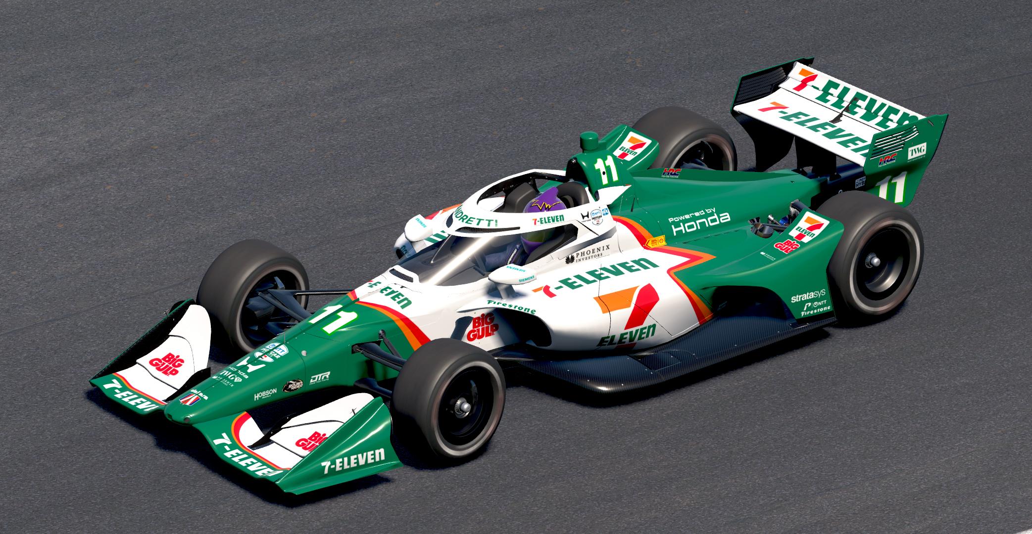 Preview of Andretti Autosport 7-Eleven fictional by Tyler Tucker