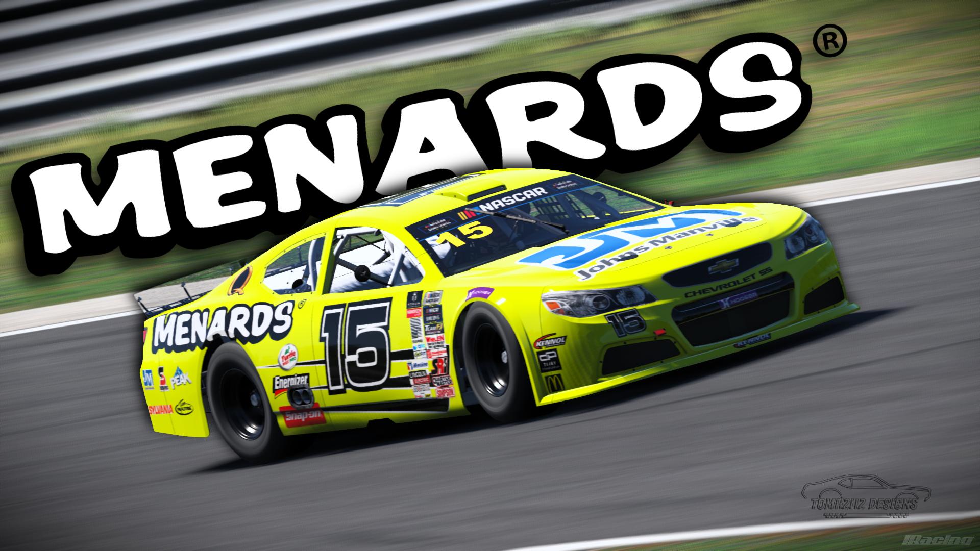 Preview of 2007 Paul Menard Johns Manville EURO NASCAR SIM STAMPED by Tom H.
