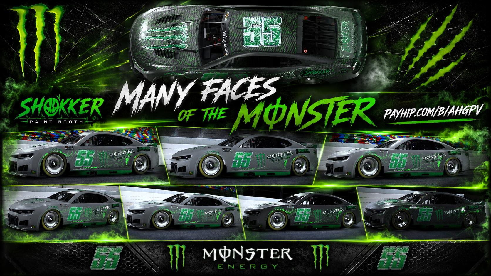 Preview of Monster Energy "Fractured" - Color Changing by Ricky Whittenburg