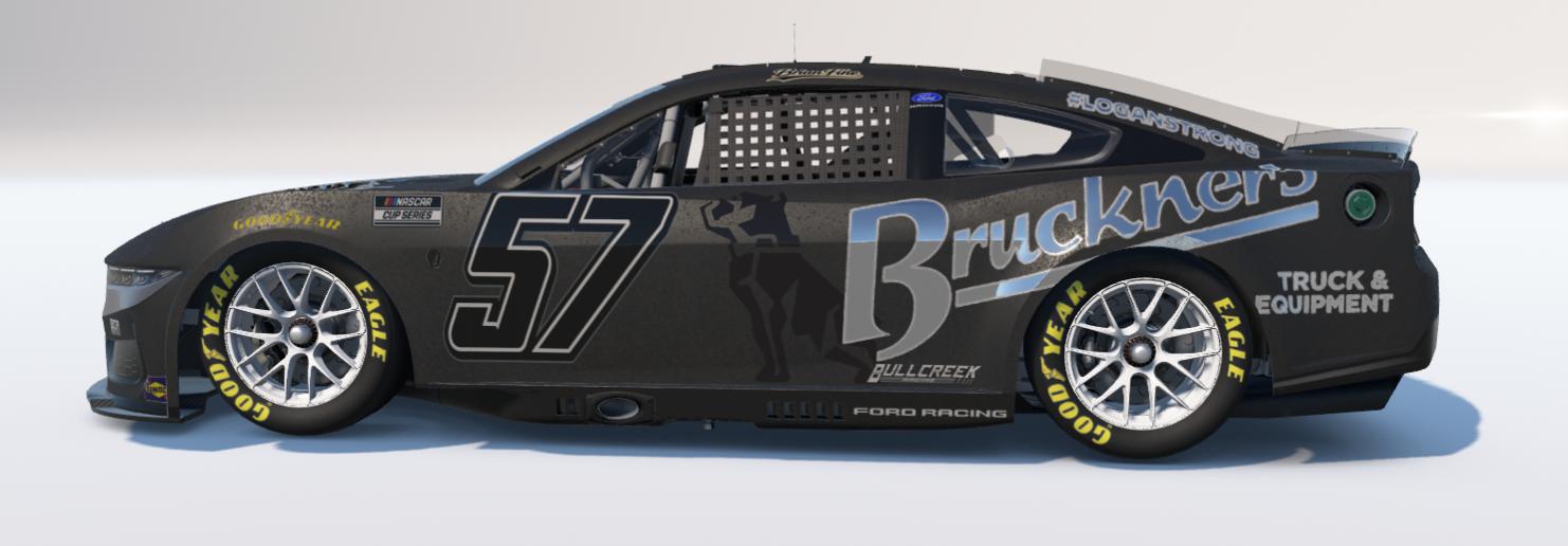 Preview of Brian Fine Bruckner Black/Chrome Ford Mustang by Steven Ayers Jr