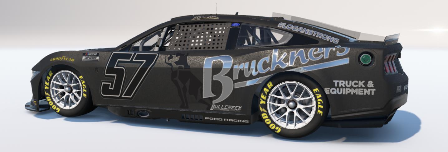 Preview of Brian Fine Bruckner Black/Chrome Ford Mustang by Steven Ayers Jr