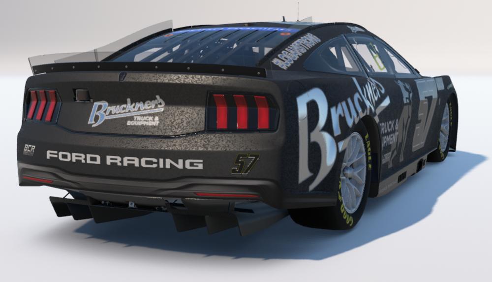 Preview of Brian Fine Bruckner Black/Chrome Ford Mustang by Steven Ayers Jr