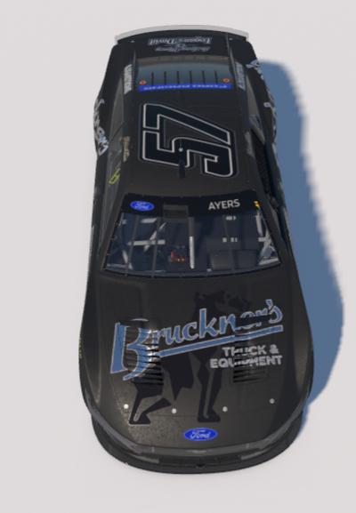 Preview of Brian Fine Bruckner Black/Chrome Ford Mustang by Steven Ayers Jr