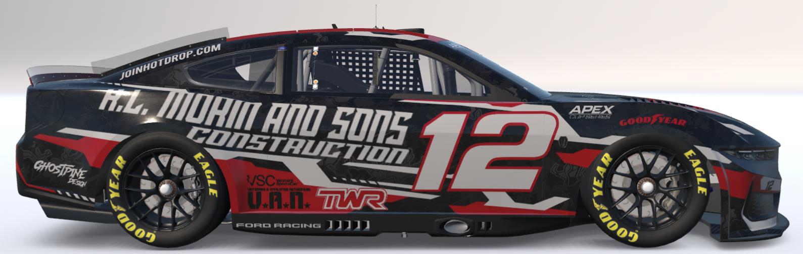 Preview of R.L. Moran & Sons Construction #12 Apex Cup Series by Skylar Dailey