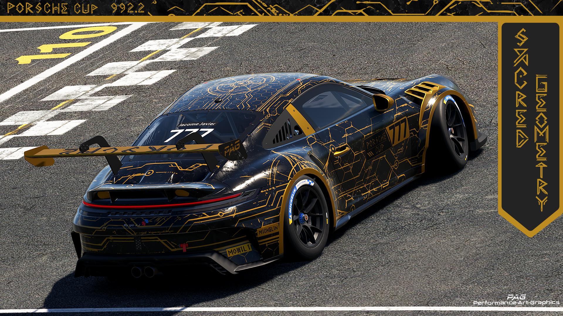 Preview of Porsche Cup 992.2 Sacred Geometry by Gio J J.