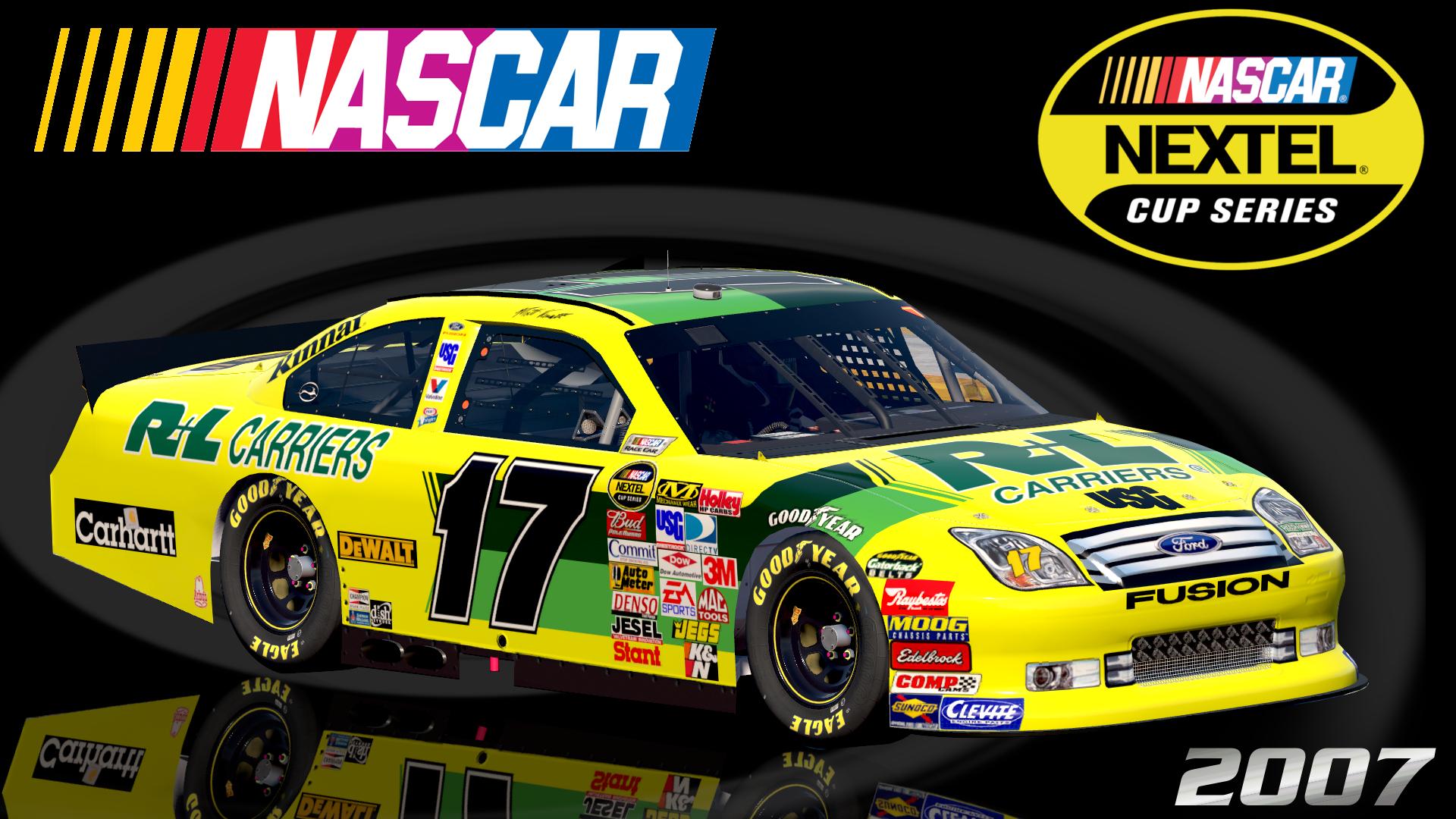 Preview of #17 Matt Kenseth 2007 R&L Carriers Ford Fusion COT by Christian Budd