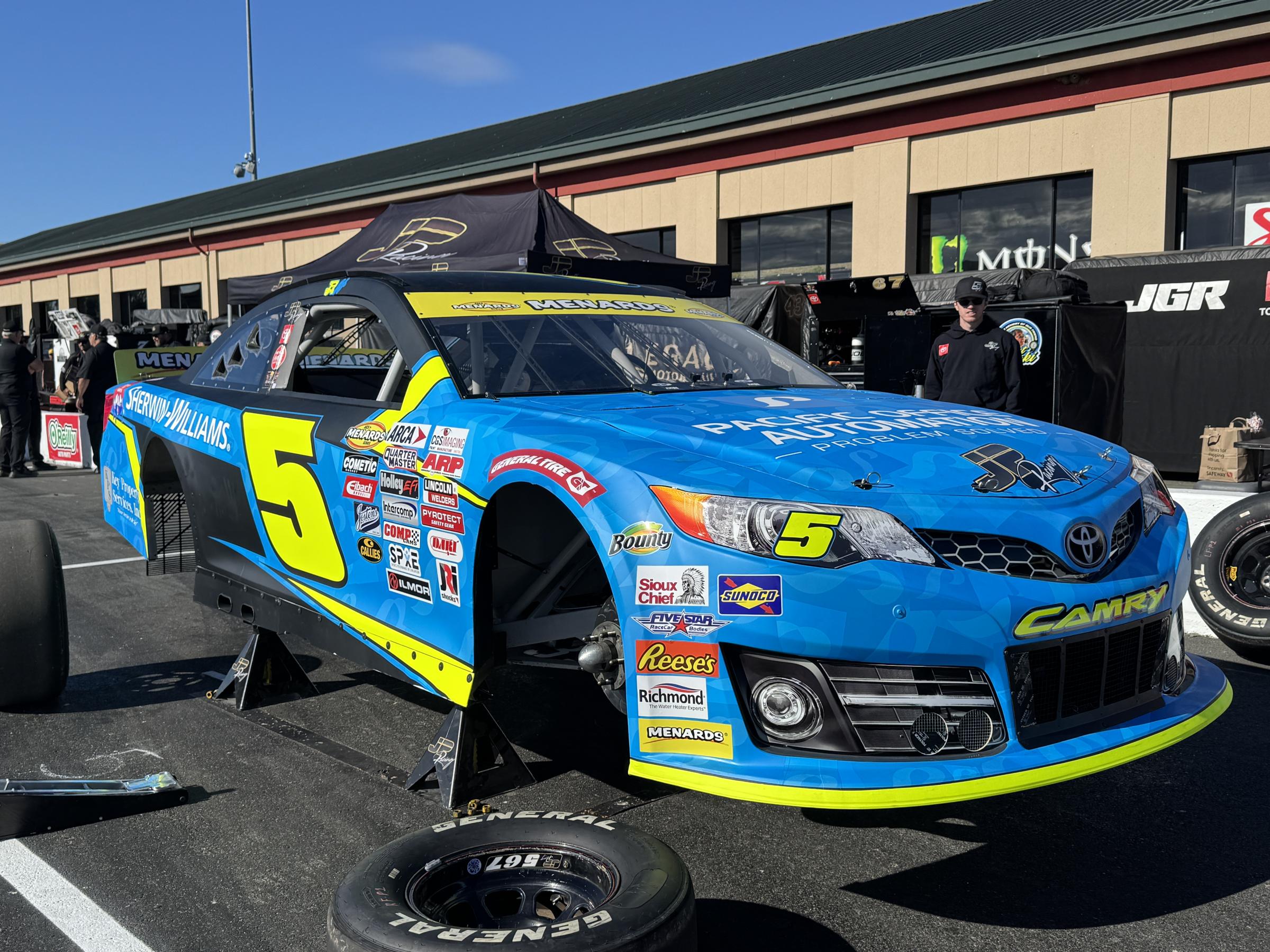 Preview of Eric Jr 2026 ARCA West #5 Toyota Camry (Road Course Scheme) by Eric Johnson Jr