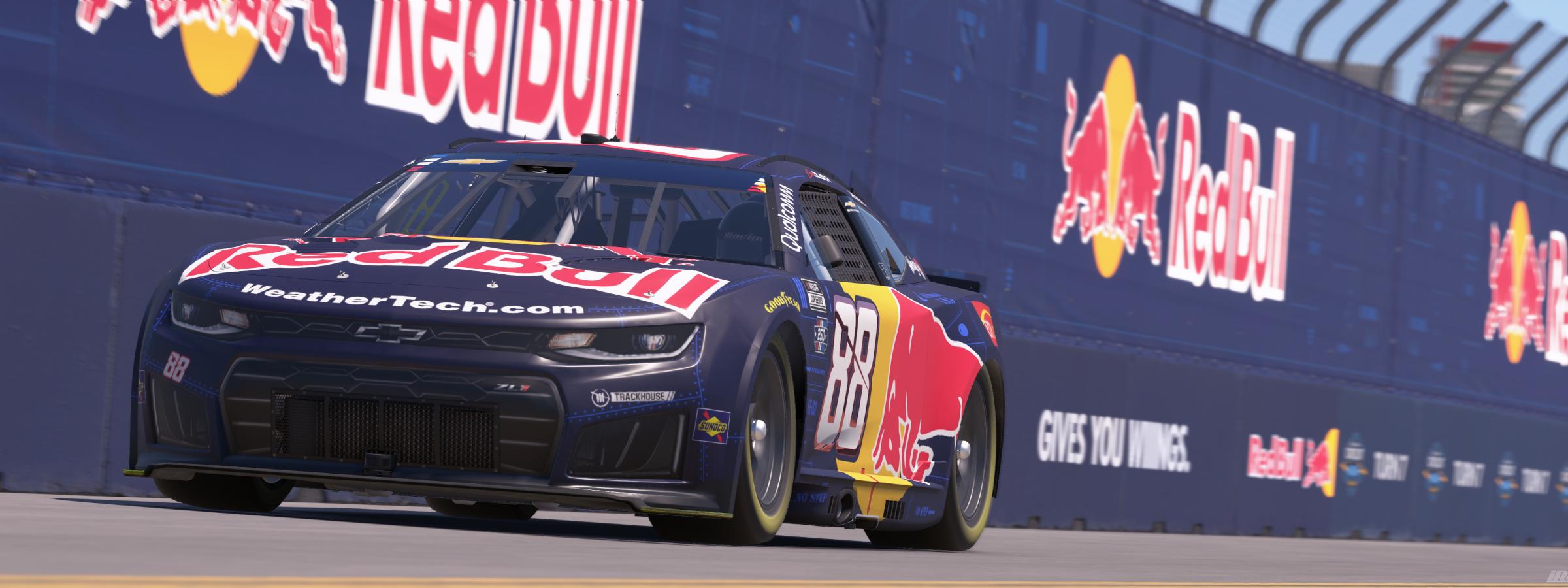 Preview of Connor Zilisch Trackhouse Racing Red Bull San Diego by Mick J.
