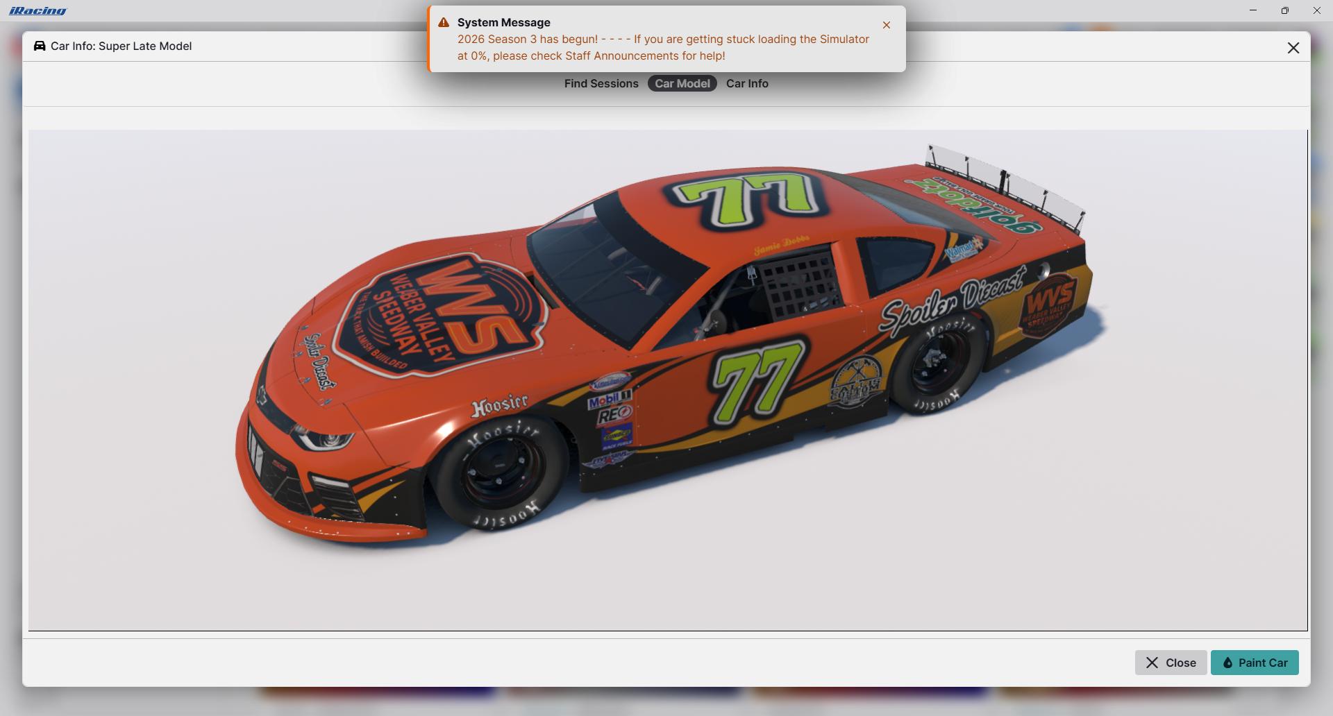 Preview of Weabers Valley Speedway SLM by Jamie Dobbs