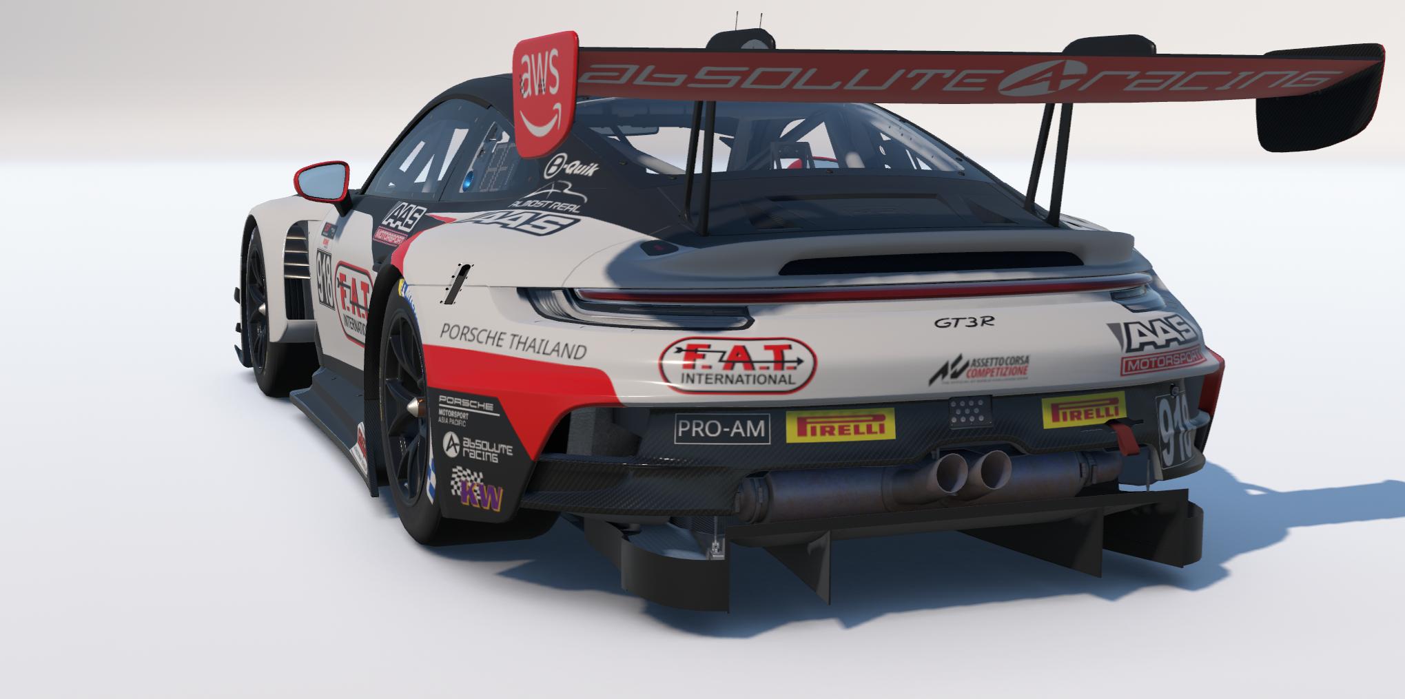Preview of Absolute Racing Car #918 for GTWC Asia Pacific by Keith Archer