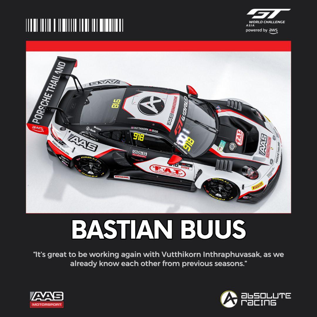 Preview of Absolute Racing Car #918 for GTWC Asia Pacific by Keith Archer