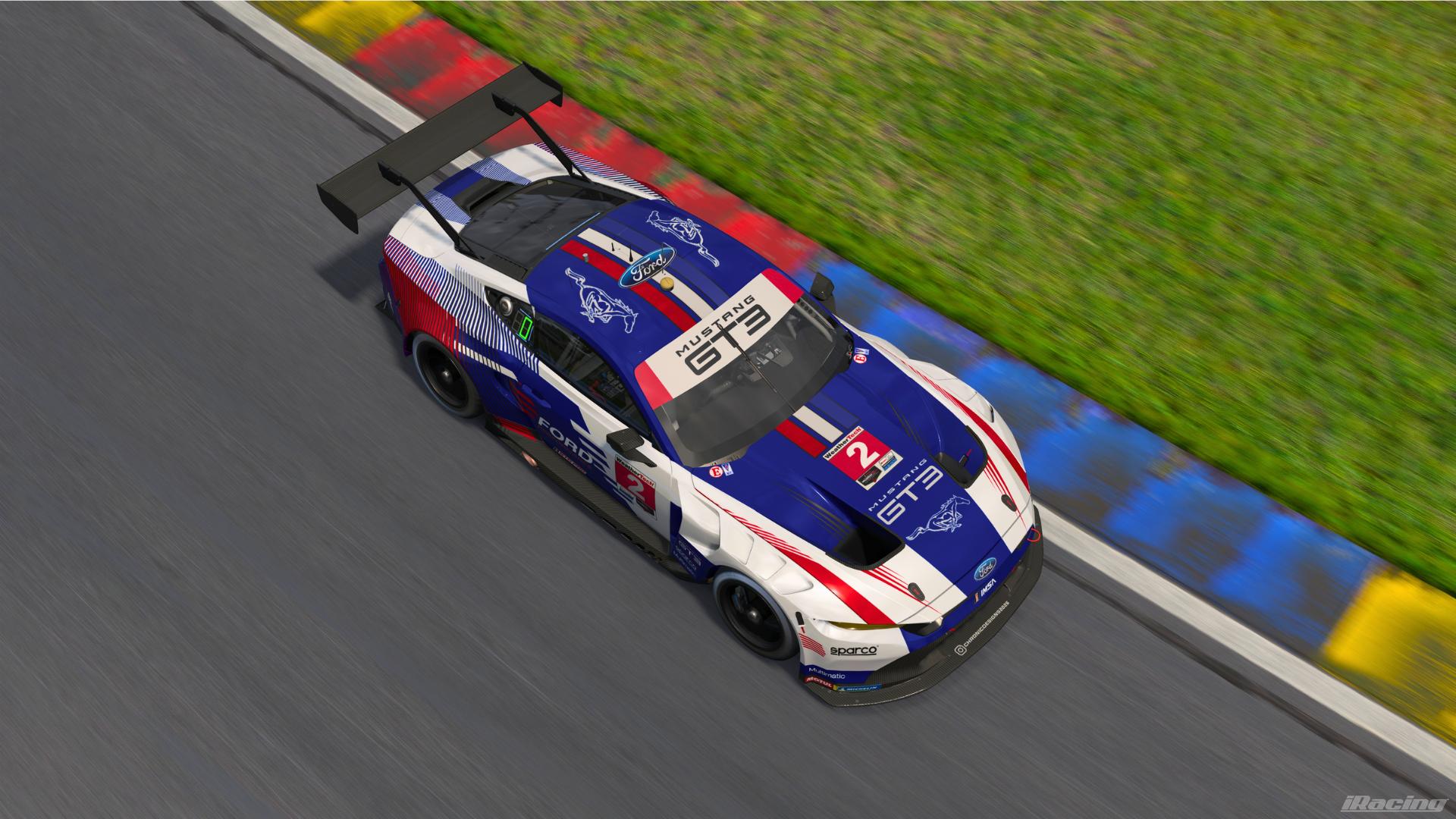 Preview of Ford Racing Themed Mustang GT3 by Shane Stanley