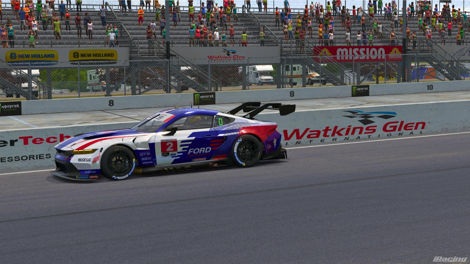 Preview of Ford Racing Themed Mustang GT3 by Shane Stanley