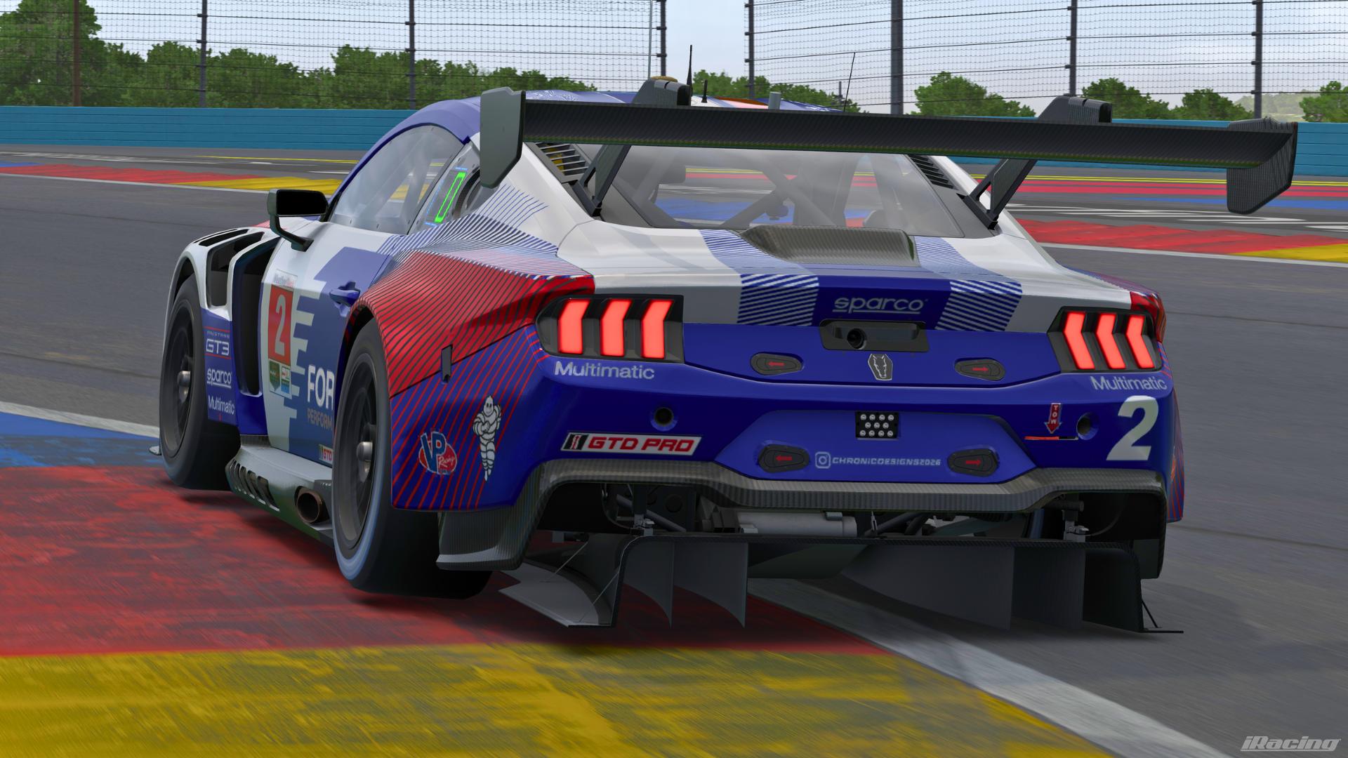 Preview of Ford Racing Themed Mustang GT3 by Shane Stanley