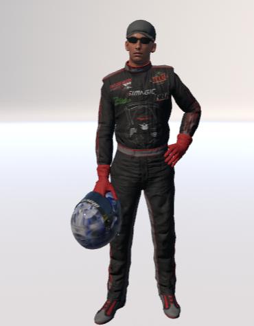 Preview of Deadman Racing Red Suit by Christian Shriver