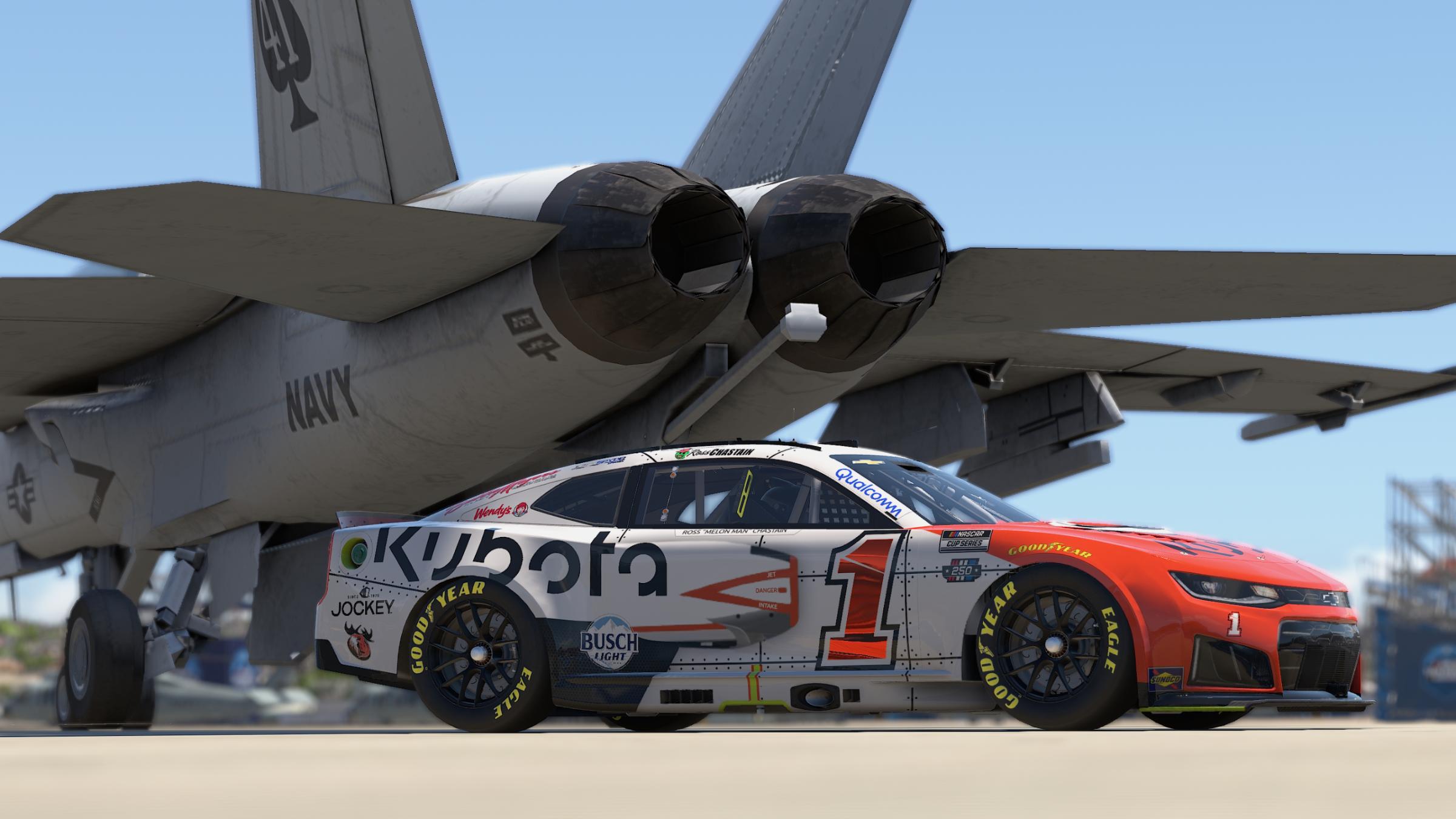 Preview of Ross Chastian #1 Kubota / T-45 Coronado Paint Scheme by Brett Meyers2