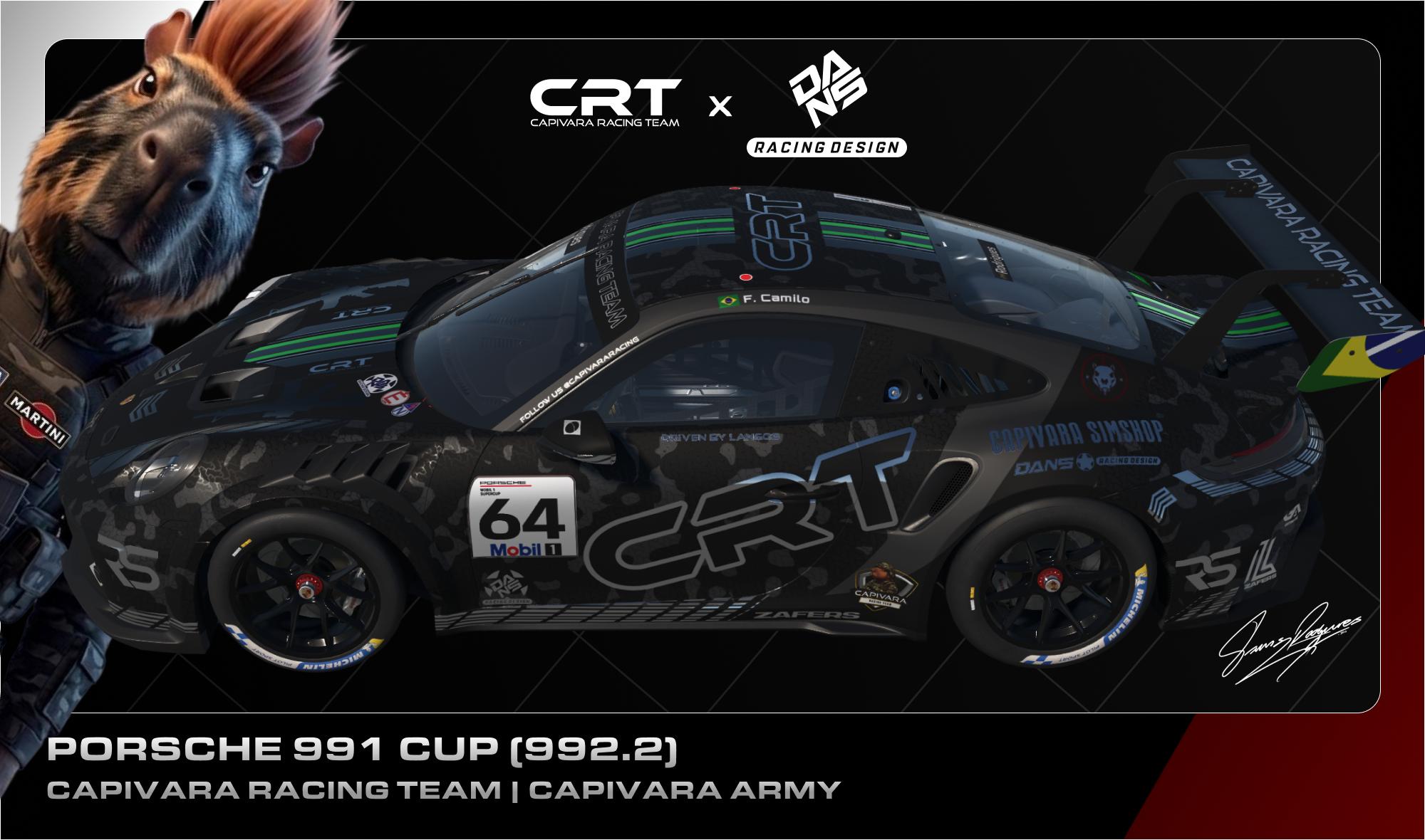 Preview of CRT PESC - Porsche 911 Cup - Capivara ARMY by Dans R.