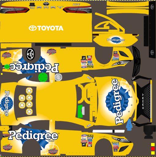Kyle Busch Pedigree Car by Sam Trading Paints