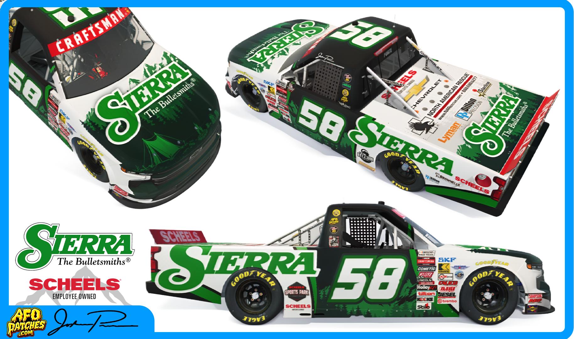 Preview of Sierra Bullets x SCHEELS - NASCAR Chevy #58 by Joshua P.