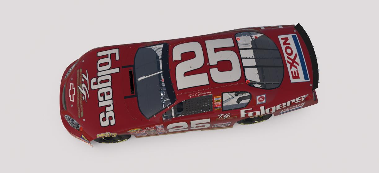 Preview of Tim Richmond Folgers by Shane Buie