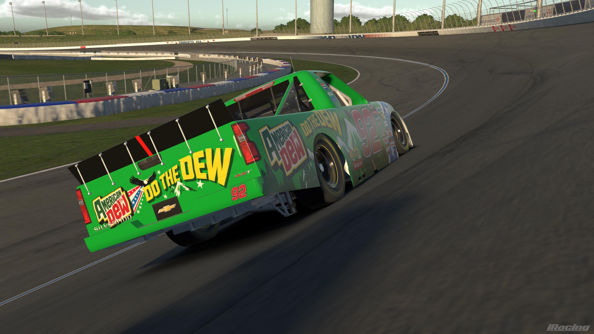 Preview of American Dew Chevrolet Silverado Truck SIM NUMBER by Ethan Dimitroff