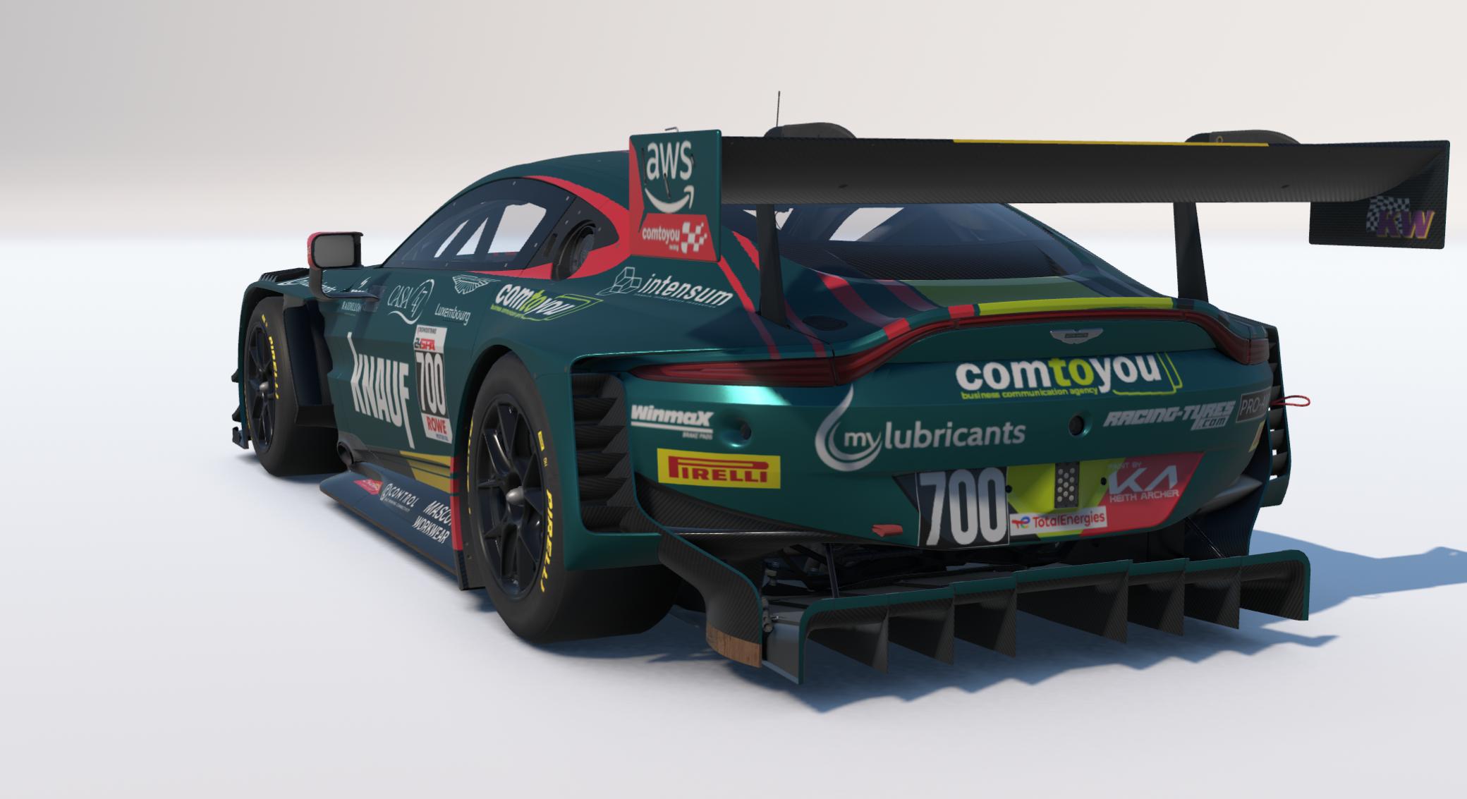 Preview of ComtoYou Racing Car #700 for the 2026 Crowdstrike 24H Spa Race by Keith Archer
