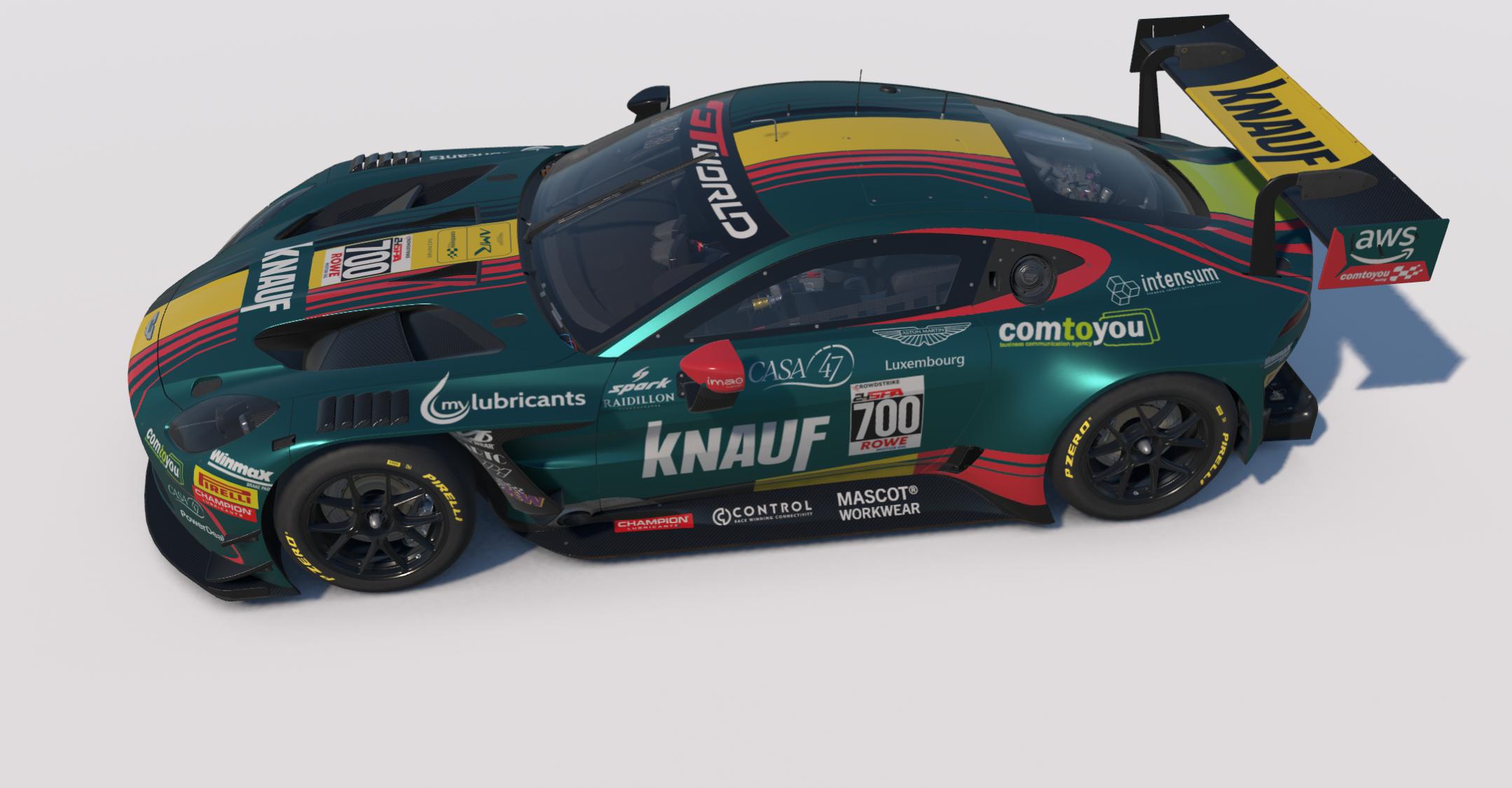 Preview of ComtoYou Racing Car #700 for the 2026 Crowdstrike 24H Spa Race by Keith Archer