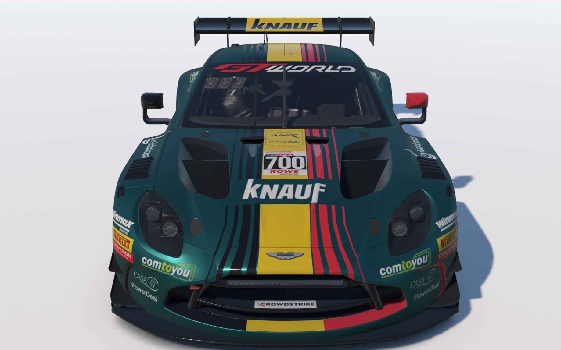 Preview of ComtoYou Racing Car #700 for the 2026 Crowdstrike 24H Spa Race by Keith Archer